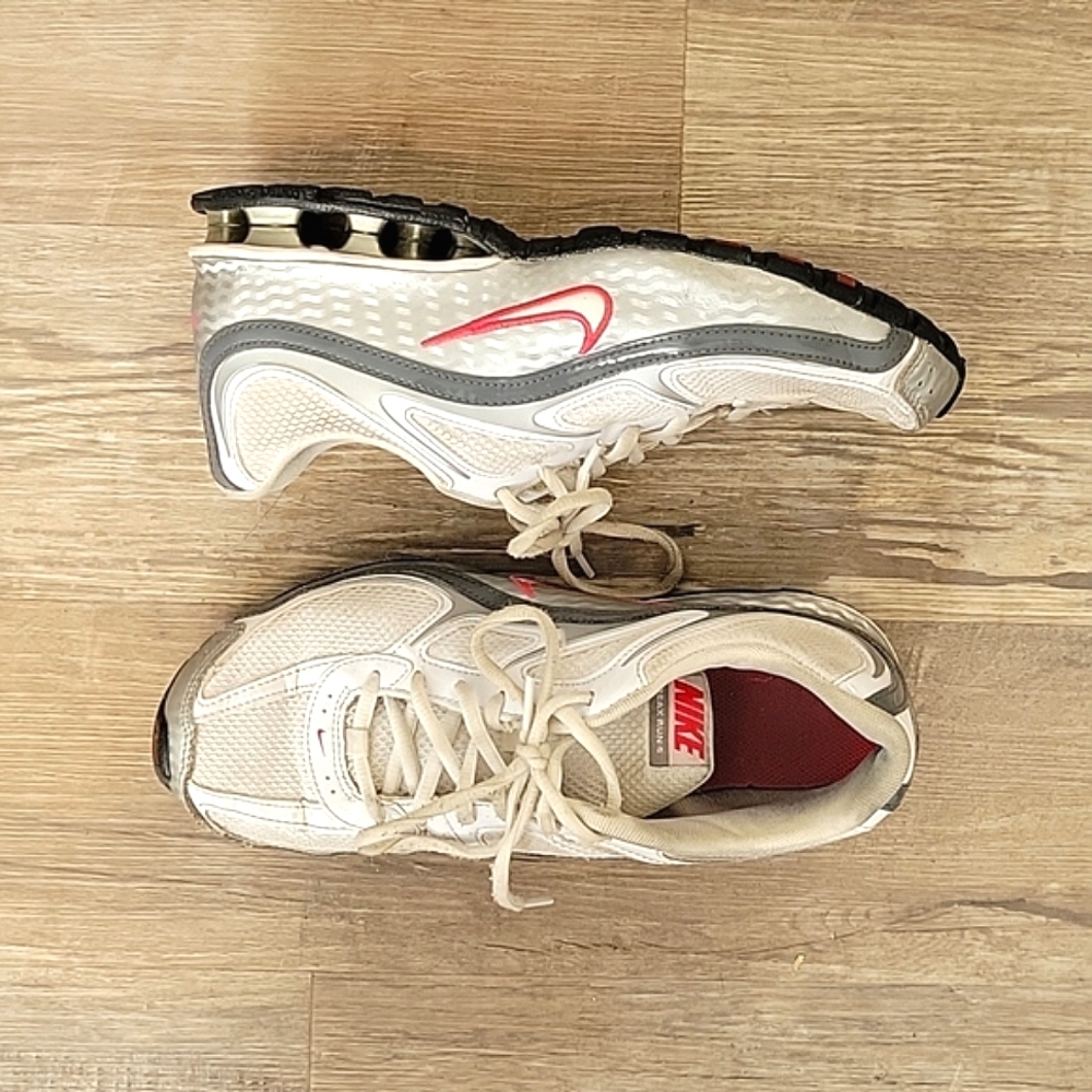 Nike Reax Run 5 Shoes - white and pink